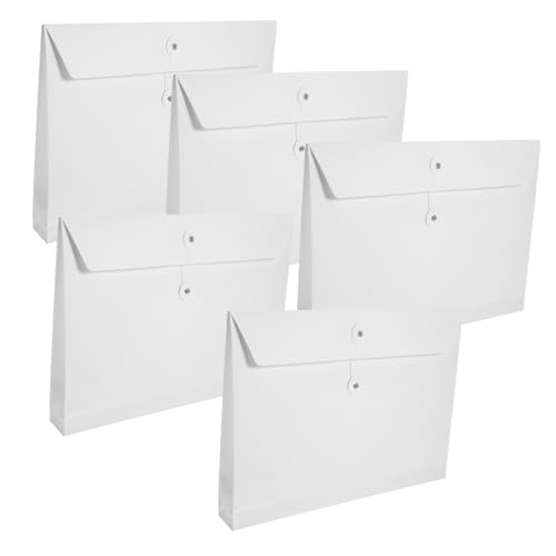 PLAFOPE 5 Stück Teiliges Papier Dokumentenmappe mit Verstärktem Schnur knopf Verschluss Umweltfreundliche Kraftpapier Aktenordner für Büro Schule Praktischer Organizer für Dokumente und PLAFOPE 5 Stück Teiliges Papier Dokumentenmappe mit Verstärktem Schnur knopf Verschluss Umweltfreundliche Kraftpapier Aktenordner für Büro Schule Praktischer Organizer für Dokumente und von PLAFOPE