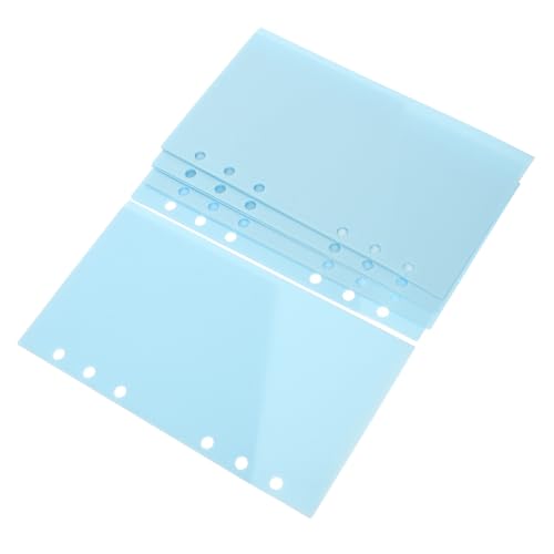 PLAFOPE 5 Stück Teiliges Ringbuch Einlagen Tragbare PP Doppel Stecktaschen Leicht und Flexibel Passend für Budgetplaner und Notizbücher Transparente Wiederverwendbare Binder Taschen in PLAFOPE 5 Stück Teiliges Ringbuch Einlagen Tragbare PP Doppel Stecktaschen Leicht und Flexibel Passend für Budgetplaner und Notizbücher Transparente Wiederverwendbare Binder Taschen in von PLAFOPE
