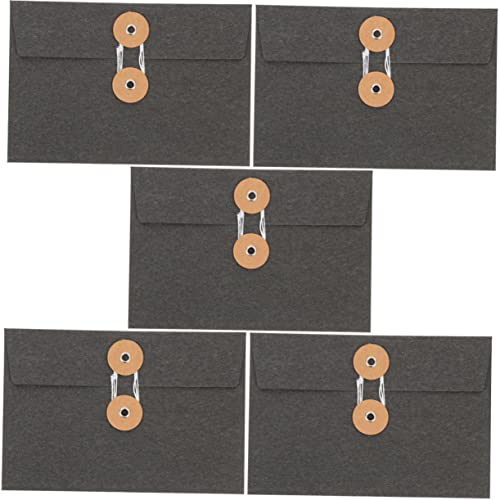 PLAFOPE 5 Stück Teiliges Vintage Aktenhüllen aus Dickem Kraftpapier Verschließbare Dokumententaschen für Postkarten und Wichtige Unterlagen Robuste Aufbewahrungstaschen für Schule und PLAFOPE 5 Stück Teiliges Vintage Aktenhüllen aus Dickem Kraftpapier Verschließbare Dokumententaschen für Postkarten und Wichtige Unterlagen Robuste Aufbewahrungstaschen für Schule und von PLAFOPE
