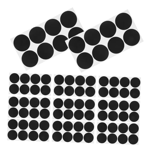 PLAFOPE 50 Blatt Schwarze Runde Klebepunkte Selbstklebende Etiketten Beschreibbare Aufkleber für Büro Schule Veranstaltungen zur Sicheren Markierung und Verpackung PLAFOPE 50 Blatt Schwarze Runde Klebepunkte Selbstklebende Etiketten Beschreibbare Aufkleber für Büro Schule Veranstaltungen zur Sicheren Markierung und Verpackung von PLAFOPE
