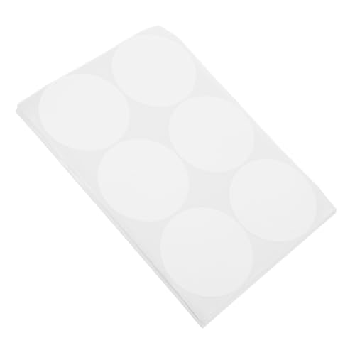 PLAFOPE 50 Blatt Weiße Selbstklebende Runde Aufkleber Beschreibbare Etiketten aus Kupferdruckpapier Ablösbar Einfärbige Markierungspunkte für Gefrierfach Büro Haushalt Einfache PLAFOPE 50 Blatt Weiße Selbstklebende Runde Aufkleber Beschreibbare Etiketten aus Kupferdruckpapier Ablösbar Einfärbige Markierungspunkte für Gefrierfach Büro Haushalt Einfache von PLAFOPE
