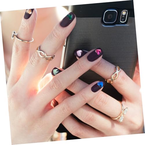 PLAFOPE 50 Stück Herzförmige Nagelsteine Nail Art Charms für Maniküre und Pediküre DIY Nageldekorationen Mixfarben PLAFOPE 50 Stück Herzförmige Nagelsteine Nail Art Charms für Maniküre und Pediküre DIY Nageldekorationen Mixfarben von PLAFOPE