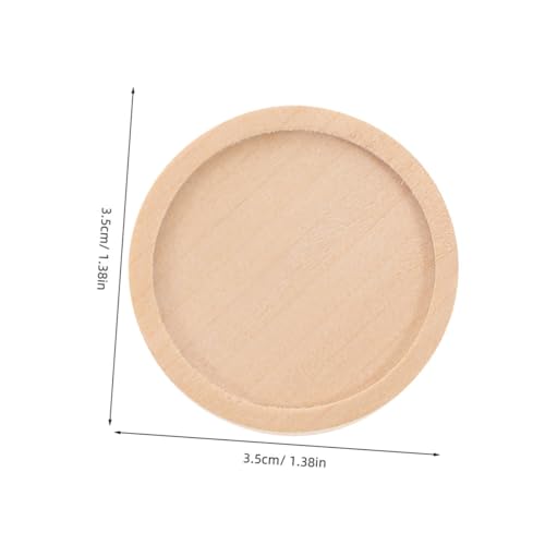 PLAFOPE 50 Stück Holzanhänger Rohlinge Runde Schmuckfassung DIY Holzperlen Tabletts für Resin Schmuck Schlüsselanhänger Halsketten Zubehör PLAFOPE 50 Stück Holzanhänger Rohlinge Runde Schmuckfassung DIY Holzperlen Tabletts für Resin Schmuck Schlüsselanhänger Halsketten Zubehör von PLAFOPE
