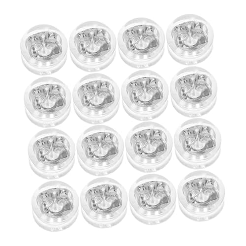 PLAFOPE 50 Stück Silikon Ohrstecker Verschlüsse Ersatz Silber Ohrring Stopper Komfortabel Weich Sicher Passend Für Feine Stifte Für Ohrstecker Ohrschmuck von PLAFOPE