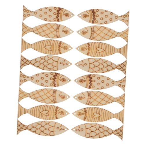 PLAFOPE 50 Stück Teiliges Blanko Fischanhänger aus Holz Mediterraner Stil DIY Dekoration für Meeres-Themen Kinderhandwerk und Küstenraum Vielseitig für Kreative Bastelprojekte und PLAFOPE 50 Stück Teiliges Blanko Fischanhänger aus Holz Mediterraner Stil DIY Dekoration für Meeres-Themen Kinderhandwerk und Küstenraum Vielseitig für Kreative Bastelprojekte und von PLAFOPE