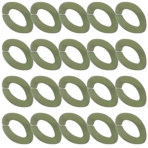 PLAFOPE 50 Stück Teiliges Bunte Kunststoffketten Glieder Verstellbar Selbstschließend für DIY Schmuckherstellung Halsketten Anhänger Basteln Zubehör Robust und Leicht Tragbar PLAFOPE 50 Stück Teiliges Bunte Kunststoffketten Glieder Verstellbar Selbstschließend für DIY Schmuckherstellung Halsketten Anhänger Basteln Zubehör Robust und Leicht Tragbar von PLAFOPE