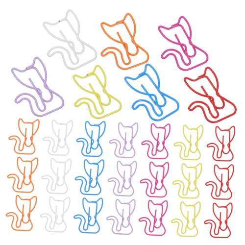 PLAFOPE 50 Stück Teiliges Dekorative Katzen-form Büroklammern und Lesezeichen Bunte Mischung Vielseitige Papierclips für Büro Schule Journaling Geschenkidee für Katzenliebhaber und Frauen PLAFOPE 50 Stück Teiliges Dekorative Katzen-form Büroklammern und Lesezeichen Bunte Mischung Vielseitige Papierclips für Büro Schule Journaling Geschenkidee für Katzenliebhaber und Frauen von PLAFOPE