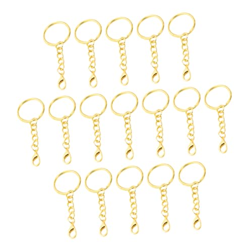 PLAFOPE 50 Stück Teiliges Schlüsselanhänger Metallringen und Robusten Karabinerverschlüssen für DIY Schlüsselanhänger Leicht zu Öffnen und Vielseitig Verwendbar für Schlüssel und PLAFOPE 50 Stück Teiliges Schlüsselanhänger Metallringen und Robusten Karabinerverschlüssen für DIY Schlüsselanhänger Leicht zu Öffnen und Vielseitig Verwendbar für Schlüssel und von PLAFOPE