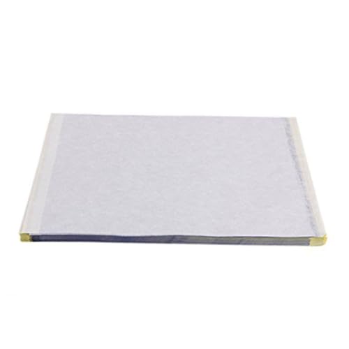 PLAFOPE 50 Stück Transfer Schablonenpapier Thermisch Transferpapier mit Schutzbeschichtung Wiederverwendbar für Anfänger Künstler Vielseitig Kompatibel mit Thermokopiermaschinen von PLAFOPE