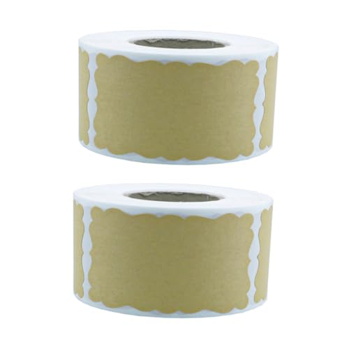 PLAFOPE 500 Stück Kraftpapier Etiketten Selbstklebend Geschenkverpackung Aufkleber Stabile Haftung Vielseitig für Geschenktüten DIY Verpackung Umweltfreundlich und Praktisch PLAFOPE 500 Stück Kraftpapier Etiketten Selbstklebend Geschenkverpackung Aufkleber Stabile Haftung Vielseitig für Geschenktüten DIY Verpackung Umweltfreundlich und Praktisch von PLAFOPE