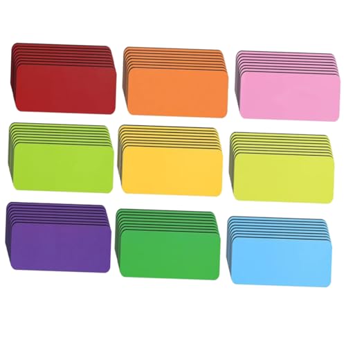 PLAFOPE 54 Stück Teiliges Magnetisches Namensschild Wiederbeschreibbare Whiteboard-Etiketten mit Starkem Haftmagnet Vielseitige Beschreibbare Namensschilder für Schule Kühlschrank und Büro PLAFOPE 54 Stück Teiliges Magnetisches Namensschild Wiederbeschreibbare Whiteboard-Etiketten mit Starkem Haftmagnet Vielseitige Beschreibbare Namensschilder für Schule Kühlschrank und Büro von PLAFOPE