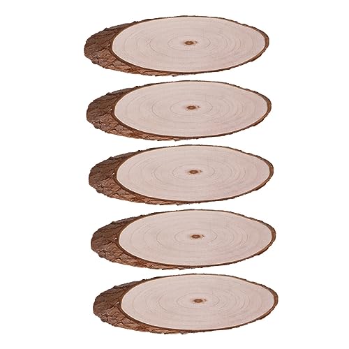 PLAFOPE 5Stücke DIY Graffiti Holzscheiben Unfertige Ovale Natürliche Holzausschnitte für Bastelprojekte Wand PLAFOPE 5Stücke DIY Graffiti Holzscheiben Unfertige Ovale Natürliche Holzausschnitte für Bastelprojekte Wand von PLAFOPE