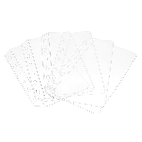 PLAFOPE 5Stücke Loseblattbeutel Bindertaschen Notizblocktaschen Reißverschluss Ordner für Büroangestellte Format und Leicht zur Aufbewahrung von Quittungen PLAFOPE 5Stücke Loseblattbeutel Bindertaschen Notizblocktaschen Reißverschluss Ordner für Büroangestellte Format und Leicht zur Aufbewahrung von Quittungen von PLAFOPE