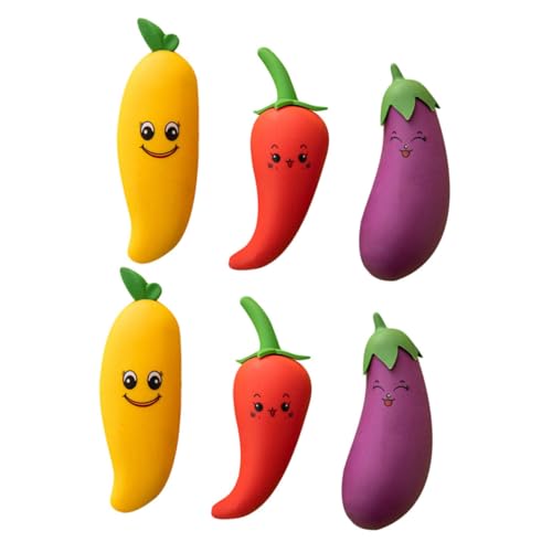 PLAFOPE 6 Stück Cartoon Radiergummis Gemüse und Obstformen Praktische Bunte Radierstifte aus Sicherem Tpe Material Niedliche Schreibwaren für Schüler und Geschenkideen PLAFOPE 6 Stück Cartoon Radiergummis Gemüse und Obstformen Praktische Bunte Radierstifte aus Sicherem Tpe Material Niedliche Schreibwaren für Schüler und Geschenkideen von PLAFOPE