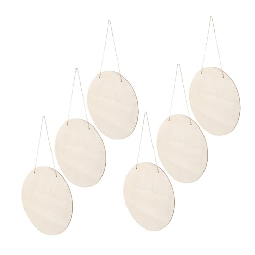 PLAFOPE 6 Stück Runde Holzscheiben zum Basteln Unbehandelte Blanko Holzplatten für DIY Türschilder Glatte Oberfläche Vielseitig Einsetzbar für Innenbereich und Gartendeko PLAFOPE 6 Stück Runde Holzscheiben zum Basteln Unbehandelte Blanko Holzplatten für DIY Türschilder Glatte Oberfläche Vielseitig Einsetzbar für Innenbereich und Gartendeko von PLAFOPE