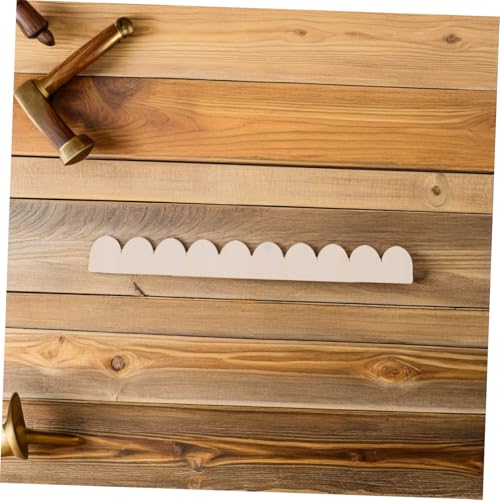 PLAFOPE 6 Stück Teiliges Gewellte Holzleisten Unbehandelt Dekorative Holzleisten mit Muschelrand für DIY Wandregal Schrank Türrahmen Heimdekoration und Handwerksprojekte PLAFOPE 6 Stück Teiliges Gewellte Holzleisten Unbehandelt Dekorative Holzleisten mit Muschelrand für DIY Wandregal Schrank Türrahmen Heimdekoration und Handwerksprojekte von PLAFOPE