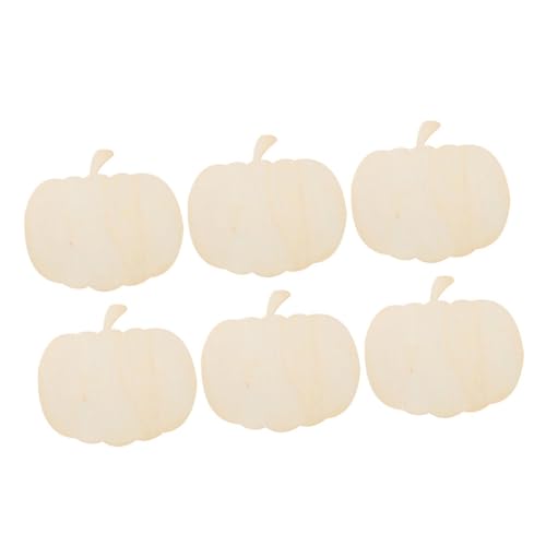 PLAFOPE 6 Stück Teiliges Holz Kürbis zum Bemalen Unvollendete DIY Holzstücke für Halloween Basteln Kindgerechte Kürbis Holz Scheiben zum Bekleben und Bemalen Fördert Kreativität und PLAFOPE 6 Stück Teiliges Holz Kürbis zum Bemalen Unvollendete DIY Holzstücke für Halloween Basteln Kindgerechte Kürbis Holz Scheiben zum Bekleben und Bemalen Fördert Kreativität und von PLAFOPE