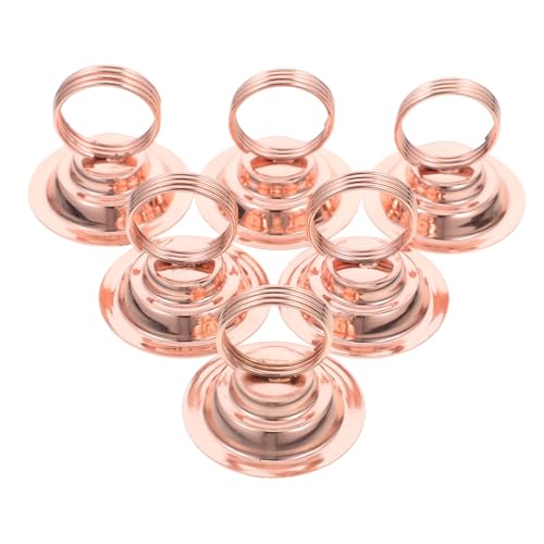 PLAFOPE 6 Stück Teiliges Tischkartenhalter aus Stabilem Metall Minimalistisches Design Rostfrei Multifunktional für Hochzeiten Restaurants und Bankette zur Nummernpräsentation PLAFOPE 6 Stück Teiliges Tischkartenhalter aus Stabilem Metall Minimalistisches Design Rostfrei Multifunktional für Hochzeiten Restaurants und Bankette zur Nummernpräsentation von PLAFOPE