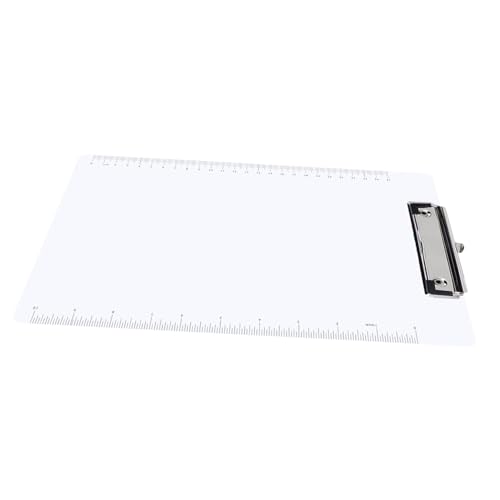 PLAFOPE 6 Stück Teiliges Transparentes Acryl Schreibbrett mit Dokumentenhalter Leichtes Büro Klemmbrett mit Edelstahlclip Glatte Schreibfläche für Schule Büro Versand PLAFOPE 6 Stück Teiliges Transparentes Acryl Schreibbrett mit Dokumentenhalter Leichtes Büro Klemmbrett mit Edelstahlclip Glatte Schreibfläche für Schule Büro Versand von PLAFOPE