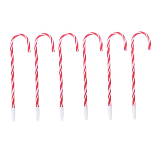 PLAFOPE 6 Stück Teiliges Weihnachts-stifte Bunten Zuckerstangen-kugelschreibern Cartoon-design Leicht für Schüler und Kreative Weihnachtsgeschenke PLAFOPE 6 Stück Teiliges Weihnachts-stifte Bunten Zuckerstangen-kugelschreibern Cartoon-design Leicht für Schüler und Kreative Weihnachtsgeschenke von PLAFOPE