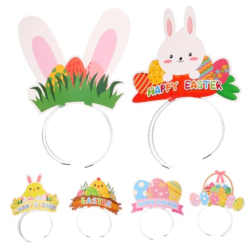 PLAFOPE 6 Stück -thema-haarreifen Für Mädchen, Ostern, Party, Cosplay, Kopfbedeckung, Neuartiges -stirnband PLAFOPE 6 Stück -thema-haarreifen Für Mädchen, Ostern, Party, Cosplay, Kopfbedeckung, Neuartiges -stirnband von PLAFOPE