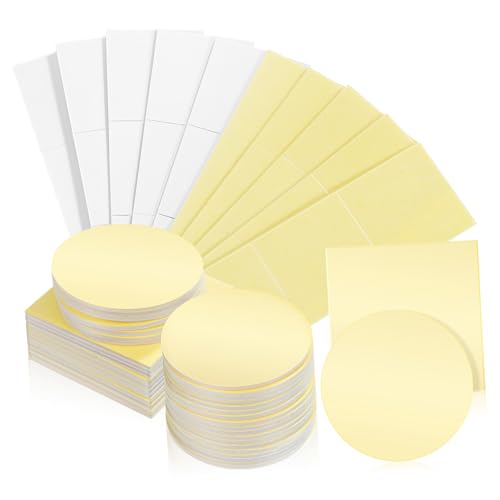 PLAFOPE 60 Stück Doppelseitige Schaumstoff klebepads Rund Quadratisch Extra Stark Selbstklebend Vielseitig Entfernbare Montagepads Für Wand Büro Basteln PLAFOPE 60 Stück Doppelseitige Schaumstoff klebepads Rund Quadratisch Extra Stark Selbstklebend Vielseitig Entfernbare Montagepads Für Wand Büro Basteln von PLAFOPE