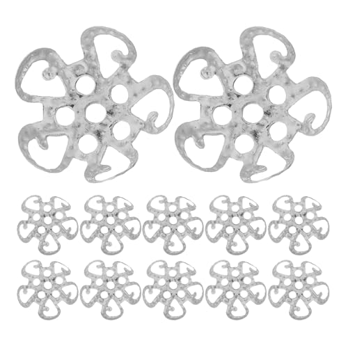 PLAFOPE 600 Stück Blumenperlenkappen: Metallperlen-Anhängerkappen, filigrane Blütenblatt-Abstandshalter für Ohrringe, Armbänder, Halsketten, Schmuck, DIY-Handwerk PLAFOPE 600 Stück Blumenperlenkappen: Metallperlen-Anhängerkappen, filigrane Blütenblatt-Abstandshalter für Ohrringe, Armbänder, Halsketten, Schmuck, DIY-Handwerk von PLAFOPE