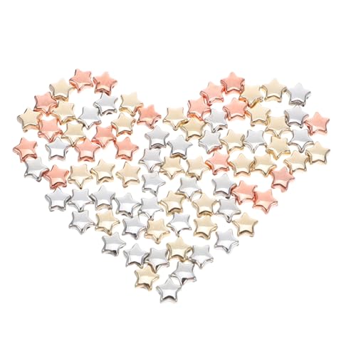 PLAFOPE 600 Stück Elektrobeschichtete Stern-perlen Kunststoff Spacer Beads für DIY Schmuckherstellung Leicht Langlebig Modische Sternform für Armbänder Halsketten Ohrringe Bastelzubehör PLAFOPE 600 Stück Elektrobeschichtete Stern-perlen Kunststoff Spacer Beads für DIY Schmuckherstellung Leicht Langlebig Modische Sternform für Armbänder Halsketten Ohrringe Bastelzubehör von PLAFOPE