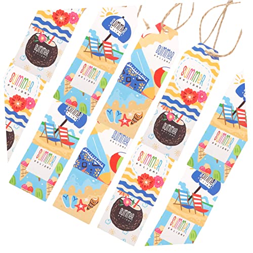 PLAFOPE 60st Hawaiianisches Etikett Sommerferien-papieranhänger Papierdekorationen Hawaiianisches Thema Sommer Hawaii Hängen Hawaii- Etiketten Geburtstagsgeschenk Der Sommer von PLAFOPE
