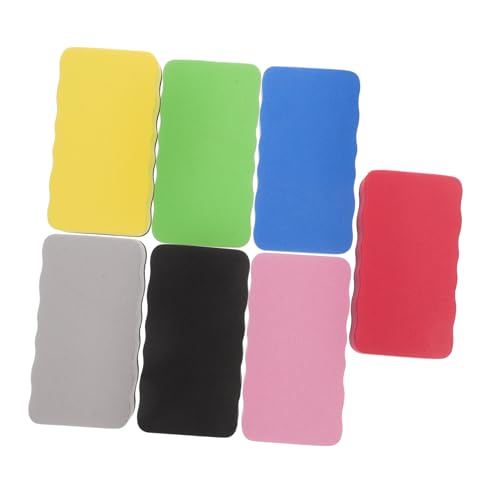 PLAFOPE 7 Stück Teiliges Whiteboard Radiergummi aus Filz Trocken Abwischbare Whiteboard Reiniger Praktisch und Staubarm für Klassenzimmer Büro und Zuhause Wiederverwendbar in Mehreren PLAFOPE 7 Stück Teiliges Whiteboard Radiergummi aus Filz Trocken Abwischbare Whiteboard Reiniger Praktisch und Staubarm für Klassenzimmer Büro und Zuhause Wiederverwendbar in Mehreren von PLAFOPE