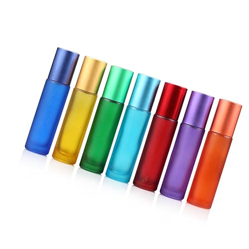 PLAFOPE 7Stücke Teiliges Flaschen aus Stumpfe Polierte Duftflasche für Ätherische Öle und Parfümöle Reisezubehör Farben Zufällig Ausgewählt PLAFOPE 7Stücke Teiliges Flaschen aus Stumpfe Polierte Duftflasche für Ätherische Öle und Parfümöle Reisezubehör Farben Zufällig Ausgewählt von PLAFOPE