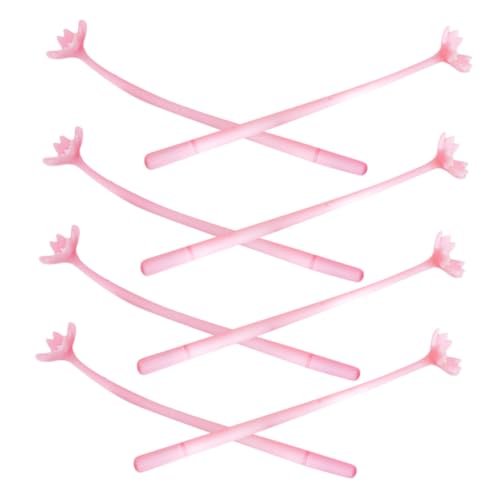 PLAFOPE 8 Stück Teiliges Kugelschreiber Kirschblütenmotiv Schwarze Tinte Zuverlässiger Schreibfluss Stilvolles Design für Büro Hochzeit Geburtstag für Frauen und Mädchen von PLAFOPE