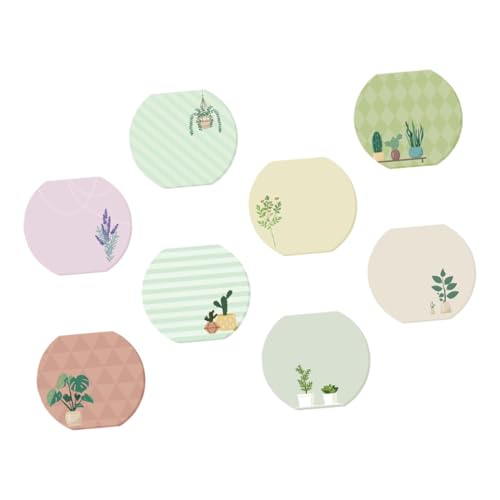 PLAFOPE 8 Stück Teiliges Selbstklebender Pflanzen Memo Pads Handlich Tragbar Einzigartiges Design Glattes Schreiben Praktische Notizblöcke für Büro Schule Lehrer und Zuhause PLAFOPE 8 Stück Teiliges Selbstklebender Pflanzen Memo Pads Handlich Tragbar Einzigartiges Design Glattes Schreiben Praktische Notizblöcke für Büro Schule Lehrer und Zuhause von PLAFOPE