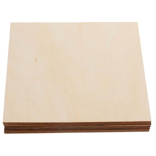 PLAFOPE 8 Stück Teiliges Unbehandelte Holzplatten Glatte Bastelholzscheiben für DIY Graffiti Malen Kreative Holzformen zum Dekorieren und Handarbeiten PLAFOPE 8 Stück Teiliges Unbehandelte Holzplatten Glatte Bastelholzscheiben für DIY Graffiti Malen Kreative Holzformen zum Dekorieren und Handarbeiten von PLAFOPE