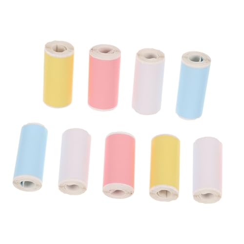 PLAFOPE 9 Rollen Thermopapier Selbstklebend Hitzesensitives Etikettenpapier mit Starker Haftung Klare Drucke Vielseitig für Büro Zuhause Organisieren und Basteln PLAFOPE 9 Rollen Thermopapier Selbstklebend Hitzesensitives Etikettenpapier mit Starker Haftung Klare Drucke Vielseitig für Büro Zuhause Organisieren und Basteln von PLAFOPE