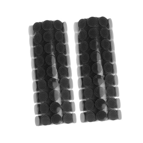 PLAFOPE 900 Stk. Selbstklebende Klettpunkte Rund Durchmesser Stark Haftend Polyester Nylon Doppelseitige Klettband Aufkleber DIY Geeignet von PLAFOPE