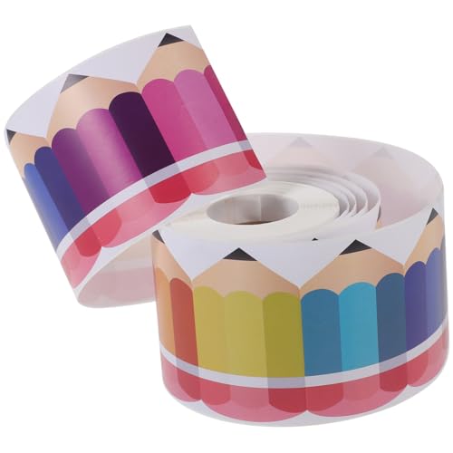 PLAFOPE Border Sticker Roll DIY Border Trim für Klassenzimmer Pinnwand und Schwarzes Brett Schneidbar Vielseitig für Wände Tische Schließfächer Büro und Partydekoration von PLAFOPE