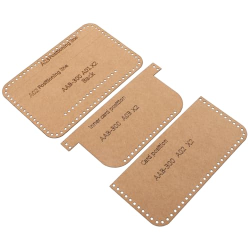 PLAFOPE DIY Leder Brieftasche Schablonen aus Kraftpapier Vielseitige Wallet Card Bag Vorlage Einfach zu Verwenden für Lederhandwerk und Personalisierte Geldbörsen Herstellung PLAFOPE DIY Leder Brieftasche Schablonen aus Kraftpapier Vielseitige Wallet Card Bag Vorlage Einfach zu Verwenden für Lederhandwerk und Personalisierte Geldbörsen Herstellung von PLAFOPE