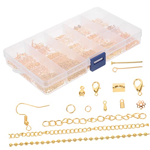 PLAFOPE DIY Schmuckzubehör mit Fächern für Armband und Halskette Material für Schmuckherstellung und Reparatur für Kreative Bastelprojekte PLAFOPE DIY Schmuckzubehör mit Fächern für Armband und Halskette Material für Schmuckherstellung und Reparatur für Kreative Bastelprojekte von PLAFOPE