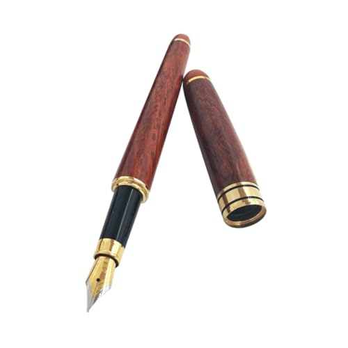 PLAFOPE Eleganter Roter Holz Füllfederhalter aus Hochwertigem Hartholz Komfortabler Griff Langlebig als Stilvolles für Schule Büro Geburtstag und Weihnachten PLAFOPE Eleganter Roter Holz Füllfederhalter aus Hochwertigem Hartholz Komfortabler Griff Langlebig als Stilvolles für Schule Büro Geburtstag und Weihnachten von PLAFOPE
