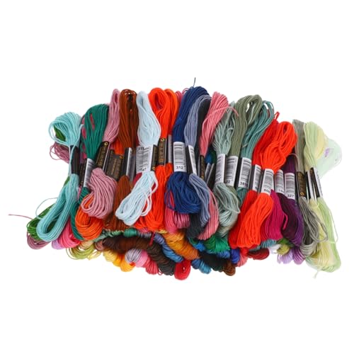PLAFOPE Farben Stickgarn Set Kreuzstich Garn Fadebeständig Vielseitig für Diy Handarbeiten Armbandherstellung Umfassende Farbauswahl Langlebiges Stickgarn Zubehör PLAFOPE Farben Stickgarn Set Kreuzstich Garn Fadebeständig Vielseitig für Diy Handarbeiten Armbandherstellung Umfassende Farbauswahl Langlebiges Stickgarn Zubehör von PLAFOPE