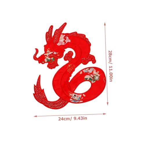 PLAFOPE Garment Sewing Patch Roter Drachen Applikation Gestickter Aufnäher Zum Aufnähen Und Dekorieren Von Kleidung Hosen Rucksäcken Für Reparatur Und Kostümgestaltung PLAFOPE Garment Sewing Patch Roter Drachen Applikation Gestickter Aufnäher Zum Aufnähen Und Dekorieren Von Kleidung Hosen Rucksäcken Für Reparatur Und Kostümgestaltung von PLAFOPE
