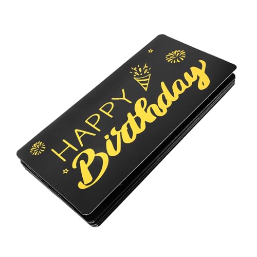 PLAFOPE Geburtstag Geldkartenhalter Steckplätze Überraschungs Geldumschlag mit Elegantem Grußkarten für Männer Frauen Geburtstagsgeschenk Organizer PLAFOPE Geburtstag Geldkartenhalter Steckplätze Überraschungs Geldumschlag mit Elegantem Grußkarten für Männer Frauen Geburtstagsgeschenk Organizer von PLAFOPE