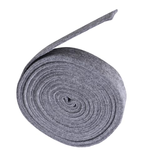 PLAFOPE Graues Wollfilzband für DIY Weihnachtsdekorationen Filz Geschenkband für Patchwork Applikationen Schleifen Kränze und Baumdekorationen Umweltfreundlich Langlebig nicht Verblassend PLAFOPE Graues Wollfilzband für DIY Weihnachtsdekorationen Filz Geschenkband für Patchwork Applikationen Schleifen Kränze und Baumdekorationen Umweltfreundlich Langlebig nicht Verblassend von PLAFOPE