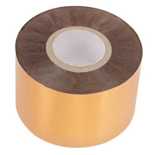 PLAFOPE Heißfolienprägerolle Pet Transferfolie für Bastelarbeiten Scrapbooking DIY Dekoration Leichte Zuschneidbare Metallic folie für Geschenkverpackung und Kreative Projekte von PLAFOPE