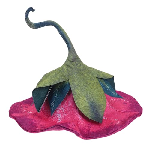 PLAFOPE Hexenkostüm Für Halloween, Cosplay, Party, Erwachsene, Winde, Blumenhexen, Hüte, Lustiger Halloween- -anziehhut von PLAFOPE