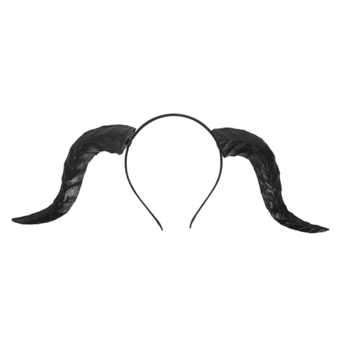 PLAFOPE Horns Headband mit Abnehmbaren Teufelshörnern Leichtes Elastisches Stirnband für Halloween Cosplay und Karneval Komfortabel für Männer und Frauen Vielseitiges Party-kostümzubehör PLAFOPE Horns Headband mit Abnehmbaren Teufelshörnern Leichtes Elastisches Stirnband für Halloween Cosplay und Karneval Komfortabel für Männer und Frauen Vielseitiges Party-kostümzubehör von PLAFOPE