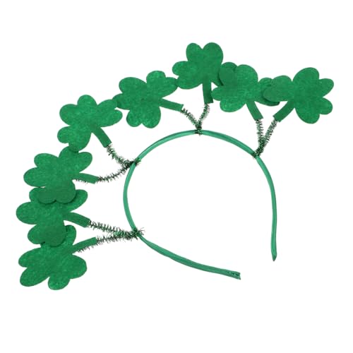 PLAFOPE Kleeblatt-stirnband Mottoparty-zubehör Grünes Irisches Fest-haarband Für Den Patricks Day von PLAFOPE