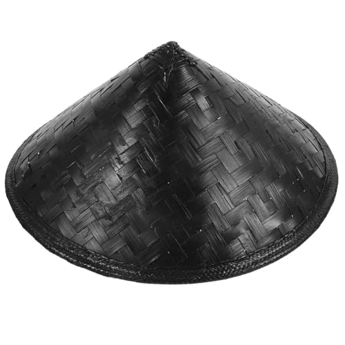 PLAFOPE Kegelhut Handgefertigt Leicht Atmungsaktiv Cosplay Ninja Samurai Hut Asiatischer Stil für Performance Party Dekor Elegant Modisch Zufällige Farbe Zufällige Farbe von PLAFOPE