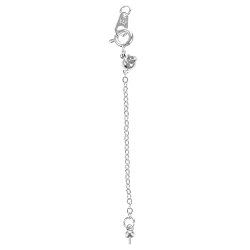 PLAFOPE Kettenverlängerung für Schmuckherstellung Einstellbare Armbandverlängerung mit Langlebigem Verschluss für und Armbänder Glänzendes Platin Finish PLAFOPE Kettenverlängerung für Schmuckherstellung Einstellbare Armbandverlängerung mit Langlebigem Verschluss für und Armbänder Glänzendes Platin Finish von PLAFOPE